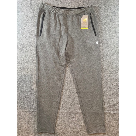 Eddie Bauer Motion Mens Knit Jogger Pants Asphalt Heather Gray Sz XL NEW - Picture 1 of 9